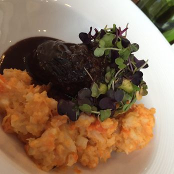 Eleven Waters - Beef short rib with mashed root vegetables - American Near Me - Syracuse, New York Eleven Waters - Beef short rib with mashed root vegetables - American Near Me - Syracuse, New York
