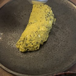 Restaurant Charbonnel - Omelette with Truffles (as a Starter)