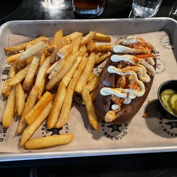 Britesmith Brewing - Williamsville - Lobster roll and seasoned fries. - Pizza Near Me - Williamsville, New York Britesmith Brewing - Williamsville - Lobster roll and seasoned fries. - Pizza Near Me - Williamsville, New York