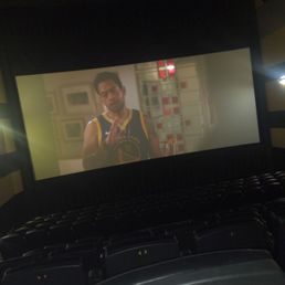 The whole theater to ourselves