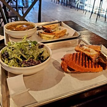Gander Taphouse - Cubano, cheese panini, soup, and salad - New American Near Me - Loomis, California