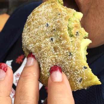 Cafe Dulce - Green tea donut with custard - Coffee & Tea Near Me - Los Angeles, California Cafe Dulce - Green tea donut with custard - Coffee & Tea Near Me - Los Angeles, California