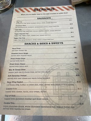 Menu photo 2 Beerhaus Las Vegas, NV Menu photo 2 Beerhaus Las Vegas, NV
