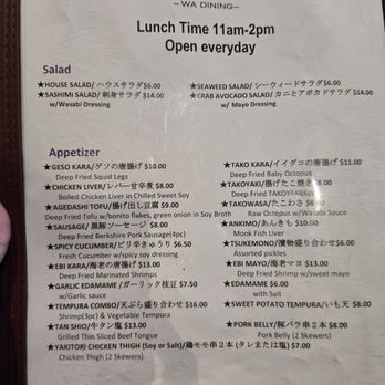 Wa Dining OKAN - Lunch menu - Japanese Near Me - San Diego, California Wa Dining OKAN - Lunch menu - Japanese Near Me - San Diego, California
