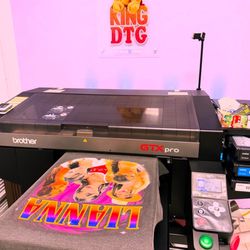 King DTG - Same day tshirt printing north Miami