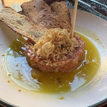 Capri - Tuna tartare. Slimy, terrible knife skill - Italian Near Me - Boston, Massachusetts