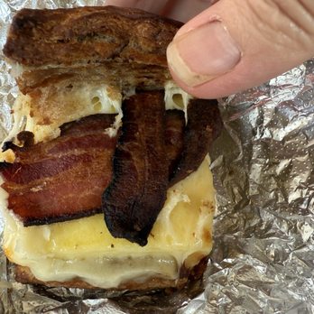 Seven Stars Bakery - Bacon, egg, and cheese sandwich was overcooked - Cafes Near Me - Providence, Rhode Island Seven Stars Bakery - Bacon, egg, and cheese sandwich was overcooked - Cafes Near Me - Providence, Rhode Island