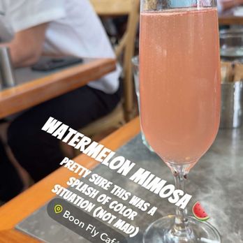 Boon Fly Cafe - Seasonal Mimosa - American Near Me - Napa, California
