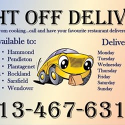 Night Off Delivery - Enjoy a Night Off from cooking!
