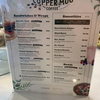 Copper Mug Coffee - Menu - Coffee & Tea Near Me - Brooklyn, New York Copper Mug Coffee - Menu - Coffee & Tea Near Me - Brooklyn, New York
