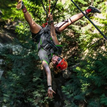 Treetop Flyers at Chase Canyon - Our guides are friendly, exciting and love to 'hang out'! - Ziplining Near Me - Chase, British Columbia Treetop Flyers at Chase Canyon - Our guides are friendly, exciting and love to 'hang out'! - Ziplining Near Me - Chase, British Columbia