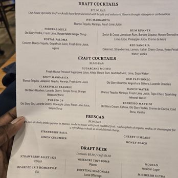 The Mailroom - Menu 1 - Cocktail Bars Near Me - Clarksville, Tennessee The Mailroom - Menu 1 - Cocktail Bars Near Me - Clarksville, Tennessee