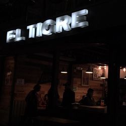 El Tigre Bar - Coming out the bar