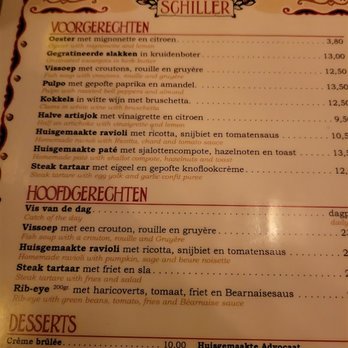Café Schiller - Menu - Cafes Near Me - Amsterdam, New Hampshire