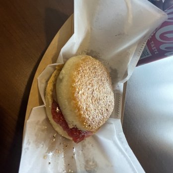 Michael's English Muffins - Peanut butter and jelly! - Sandwiches Near Me - Raleigh, North Carolina