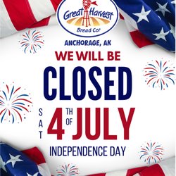 Closed 4th of July