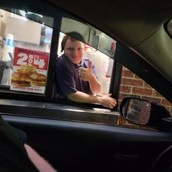 Wendy's - This guy was the best!  Great, friendly young man and the food was great too!! Thanks Wendy's for the best customer service!!
