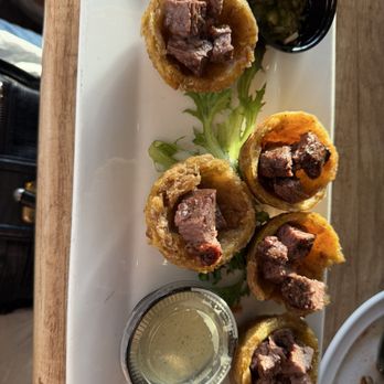 The Mofongo King - Tostones relleno with skirt steak - Puerto Rican Near Me - Port St Lucie, Florida The Mofongo King - Tostones relleno with skirt steak - Puerto Rican Near Me - Port St Lucie, Florida