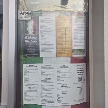 El Charro Mexicano - Menu - Mexican Near Me - Aiea, Hawaii El Charro Mexicano - Menu - Mexican Near Me - Aiea, Hawaii