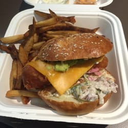 Firefly - Fishwich sandwich with fries.  Tender fish and good toppings.