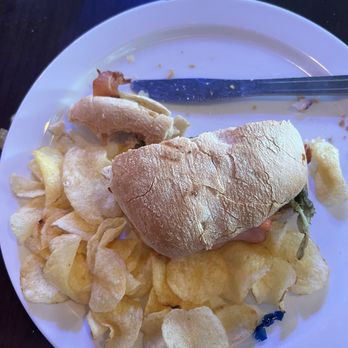 Classic Rock Coffee Co & Kitchen - Freebird sandwich and chips - Coffee & Tea Near Me - Navasota, Texas