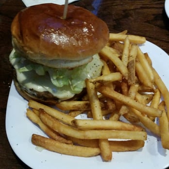Beef 'O' Brady's - Burger combo with pepper jack cheese - Pubs Near Me - Valrico, Florida