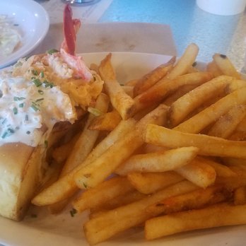 Slapfish - Lobster grinder & seasoned fries. Oh slap yo mama good!! - Seafood Near Me - Farmington, Utah