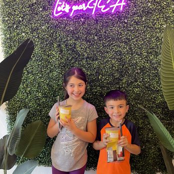 Ding Tea - MANGO SLUSH - Bubble Tea Near Me - Oceanside, California
