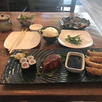 Kibo Sushi - Fancy plates but way too much teriyaki sauce and bland tekka maki. - Sushi Bars Near Me - Danville, California Kibo Sushi - Fancy plates but way too much teriyaki sauce and bland tekka maki. - Sushi Bars Near Me - Danville, California