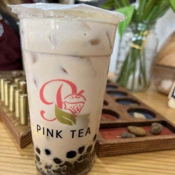 Pink Tea STL - a glass of milk tea - Bubble Tea Near Me - Saint Louis, Missouri Pink Tea STL - a glass of milk tea - Bubble Tea Near Me - Saint Louis, Missouri