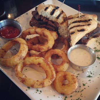 Manderes - Bulgogi Hoagie w/ Onion Rings $12.99 - Bars Near Me - Folsom, California Manderes - Bulgogi Hoagie w/ Onion Rings $12.99 - Bars Near Me - Folsom, California