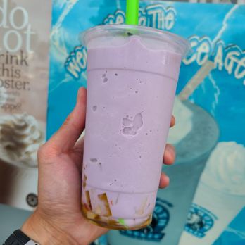 Boba Tea House - Taro Boba with Rainbow Jelly - Vietnamese Near Me - Long Beach, California Boba Tea House - Taro Boba with Rainbow Jelly - Vietnamese Near Me - Long Beach, California