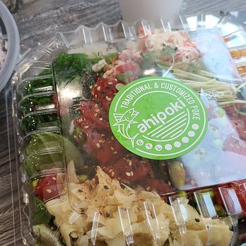 AhiPoki - 2 Scoop Poke Bowl- 2 scoops Ahi with Garlic Soy Mirin sauce, House Spicy Sauce - Poke Near Me - Sacramento, California AhiPoki - 2 Scoop Poke Bowl- 2 scoops Ahi with Garlic Soy Mirin sauce, House Spicy Sauce - Poke Near Me - Sacramento, California