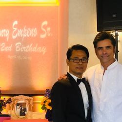 JVI Entertainment - DJ Joseph & Actor John Stamos from Full House, Hired JVI Entertainment for families 92nd Birthday.