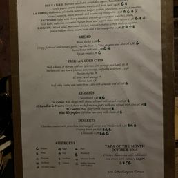 Menu Menu