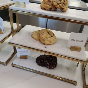 Batch & Box - Del Mar - The wonder a chocolate chip coconut walnut, the doodle their version of a snickerdoodle, cocowally chocolate chips walnuts - Bakeries Near Me - San Diego, California Batch & Box - Del Mar - The wonder a chocolate chip coconut walnut, the doodle their version of a snickerdoodle, cocowally chocolate chips walnuts - Bakeries Near Me - San Diego, California