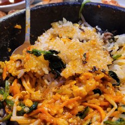 92 Town Korean BBQ - Dolsot bibimbop, see the crispy rice?