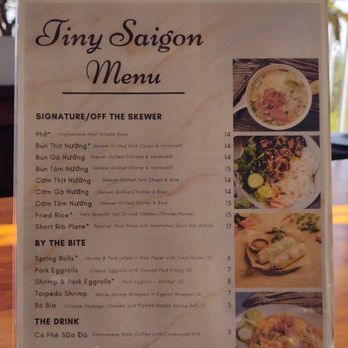 Tiny Saigon - Simple Menu - Vietnamese Near Me - Corona, California Tiny Saigon - Simple Menu - Vietnamese Near Me - Corona, California