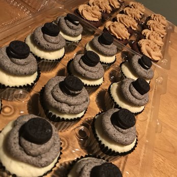 Bakeshop Factory - a tray of cupcakes and cookies - Custom Cakes Near Me Bakeshop Factory - a tray of cupcakes and cookies - Custom Cakes Near Me