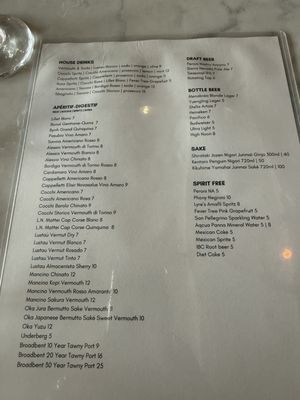 Menu photo 6 Bar Leona New Smyrna Beach, FL