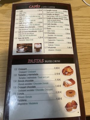 Menu photo 1 La Llesca de Bailen Barcelona, B Menu photo 1 La Llesca de Bailen Barcelona, B