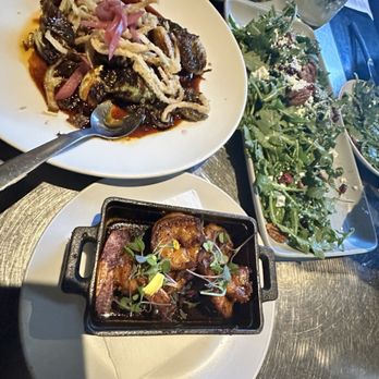 Whiptail - Gambas, asparagus, bao brussel sprouts, arugula salad - Beer, Wine & Spirits Near Me - Rio Rancho, New Mexico