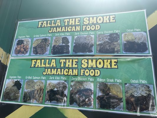 Falla The Smoke Jamaican Food by null