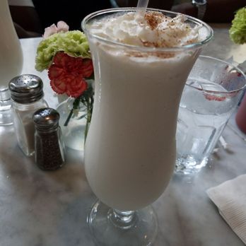 Stanley - Brandy Milkshake Punch - Breakfast & Brunch Near Me - New Orleans, Louisiana Stanley - Brandy Milkshake Punch - Breakfast & Brunch Near Me - New Orleans, Louisiana