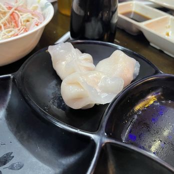 Sakura - Shrimp dumplings, we we ate some - Sushi Bars Near Me - Bellmore, New York