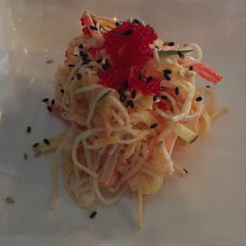 Maple Sushi - Kani Salad (crab, fish eggs, sesame seeds, and apple) - Sushi Bars Near Me - Vaughan, Ontario