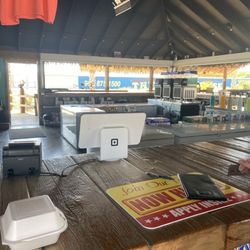 The Pelican Grill - Bar area/ register