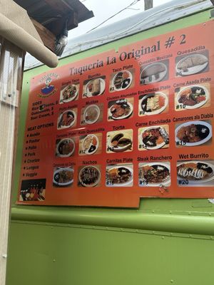 Menu photo 1 Taqueria La Original - 2 Seattle, WA