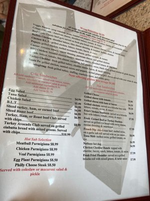 Menu photo 8 Dad's Copake Diner Copake, NY Menu photo 8 Dad's Copake Diner Copake, NY