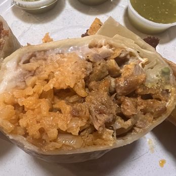 Delicias Michoacanas - Al Pastor Super Burrito - Mexican Near Me - Beaverton, Oregon
